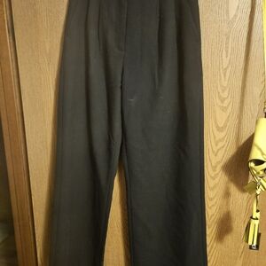 Abercrombie & Fitch black wool slacks